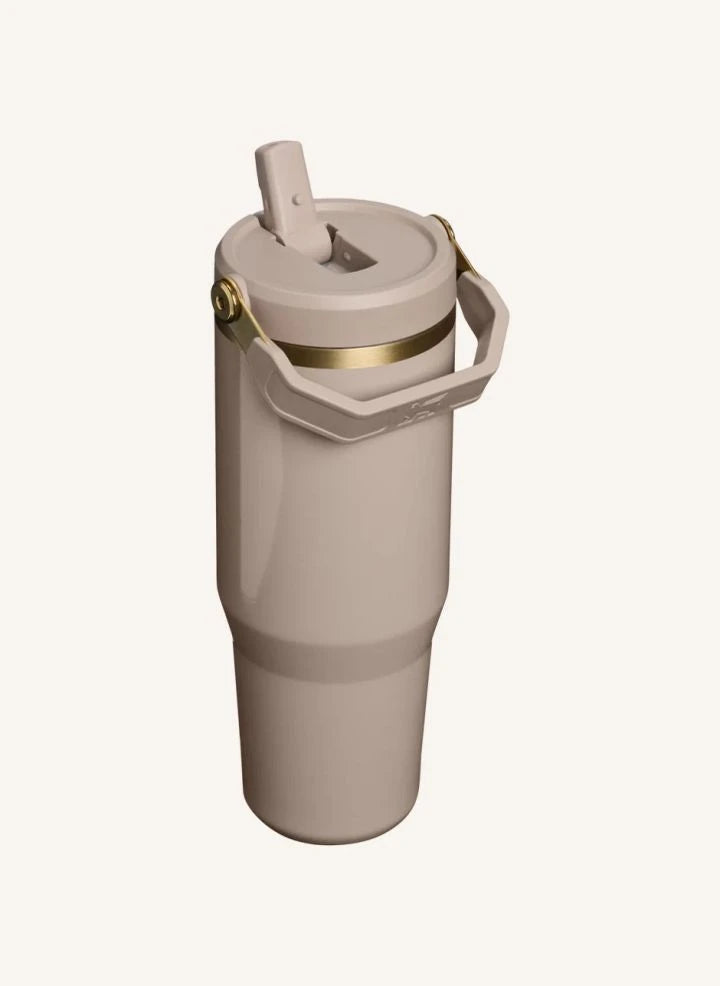 Stanley 1913 - Isolierter Becher - IceFlow Flip Straw 2.0 | Silber grau