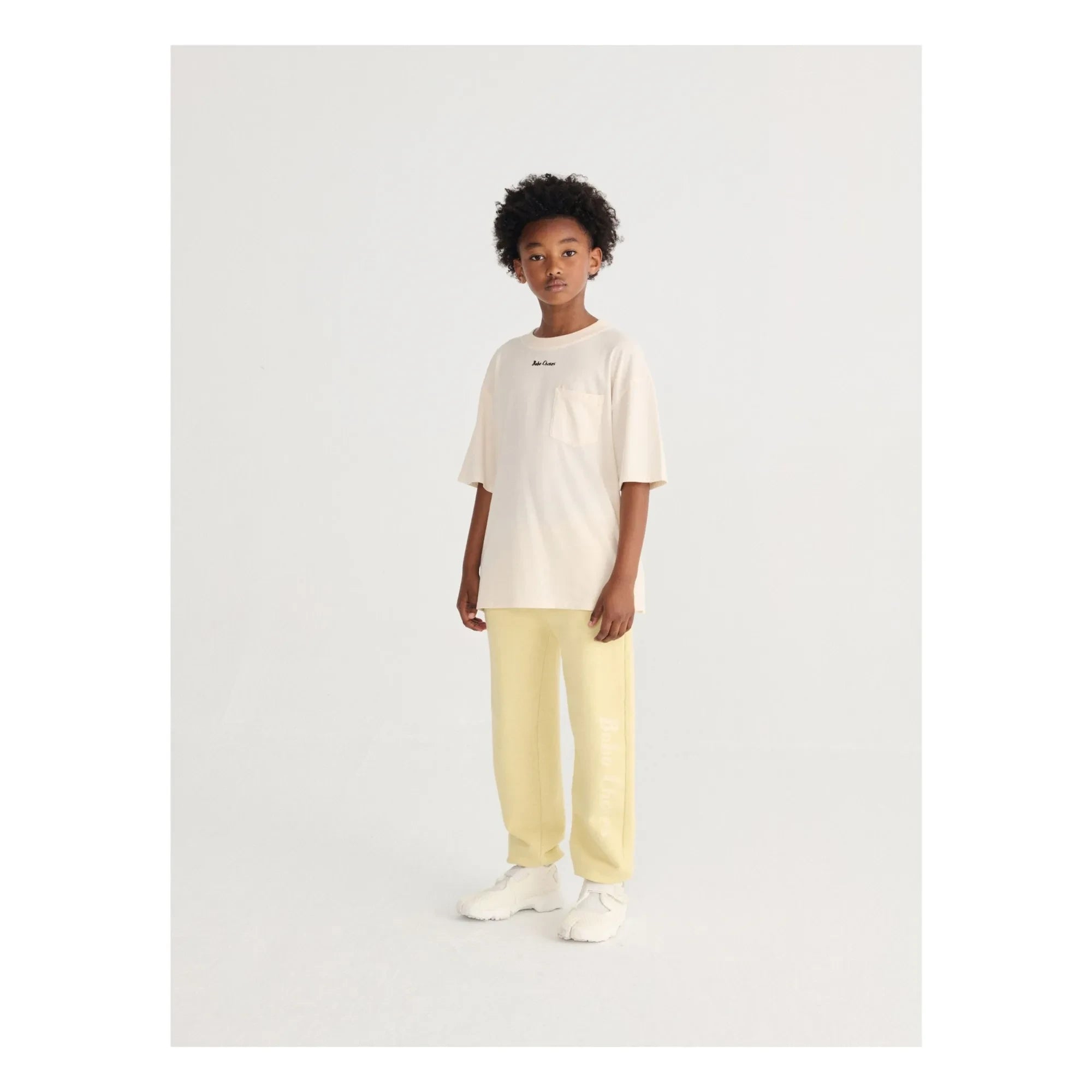Bobo Choses - Rapid Radish Oversized T-Shirt Bio-Baumwolle | Weiß