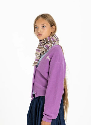 Smallable Kid - Alvi Glow Up Wolle Cardigan | Zartrosa