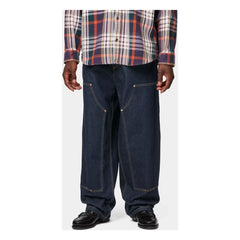 Carhartt WIP - Nash Çift Dizlikli Geniş Jean | Ham Denim