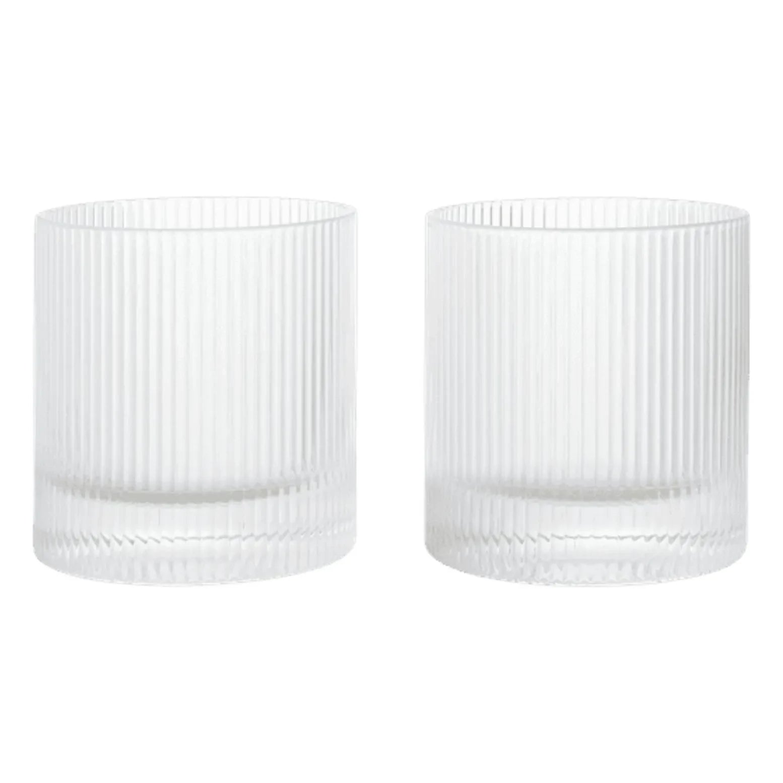Ferm Living - Ripple Gläser - 2er-Set