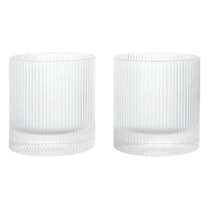 Ferm Living - Ripple Gläser - 2er-Set