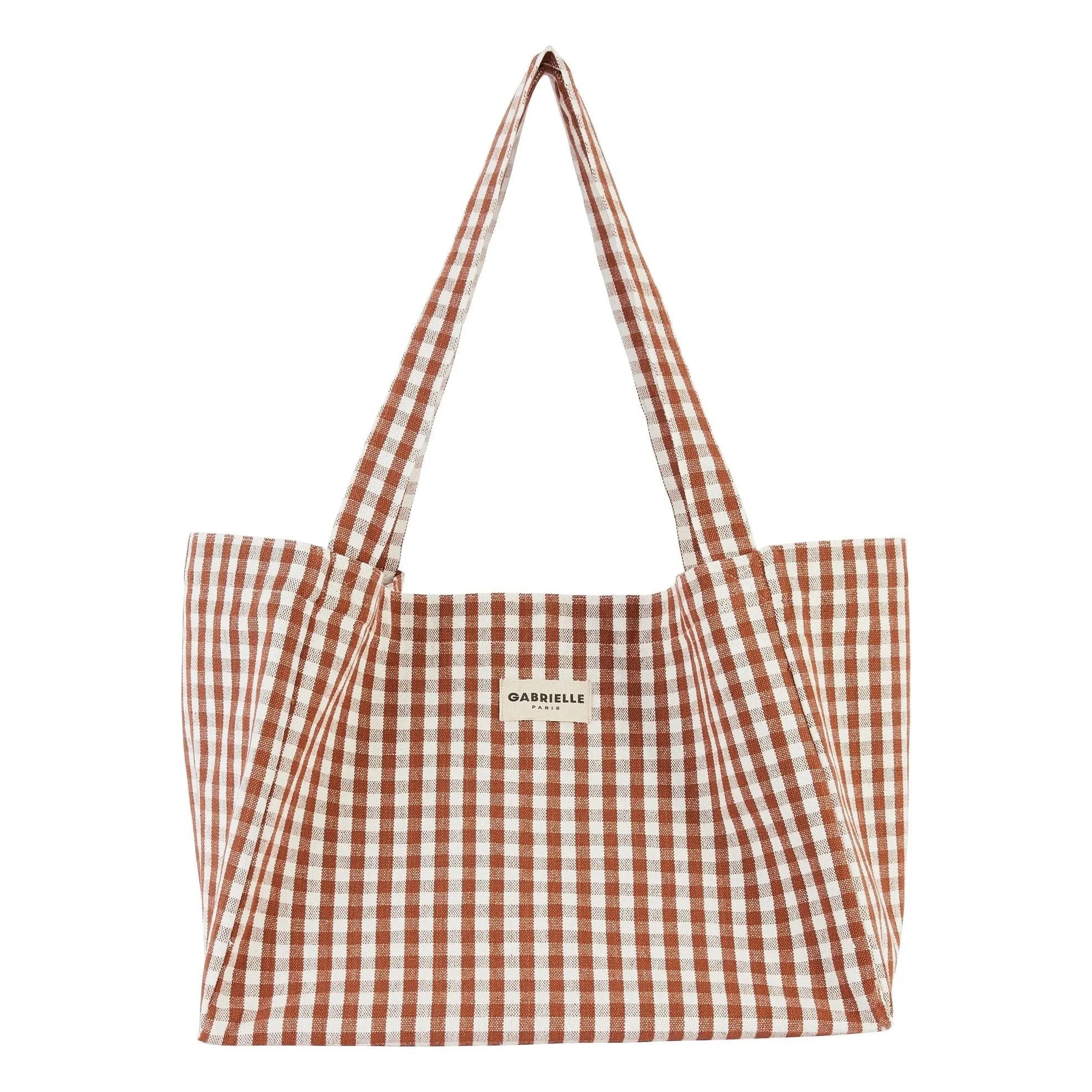 Gabrielle Paris - Mocha Karo Handtasche