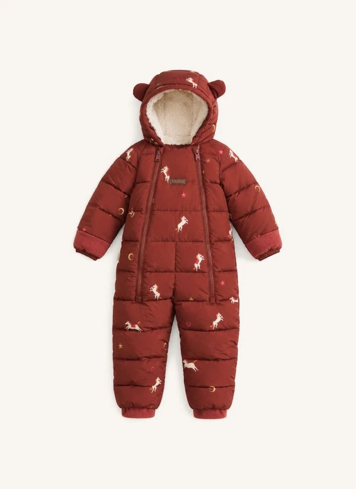 Töastie - Aus recycelten Fasern hergestellte wasserdichte Reitjacke | Terracotta