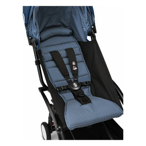 Stokke® - YOYO³ 6+ Kinderwagen Schwarzgestell | Air France Blau