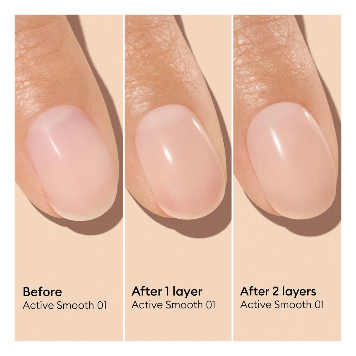 Manucurist - CC polish Active Smooth 01 güzelleştirici bakım ojesi - 15 ml