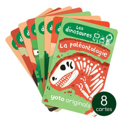 Yoto Player - Explorobots-Karten: Dinosaurier - 8er-Pack