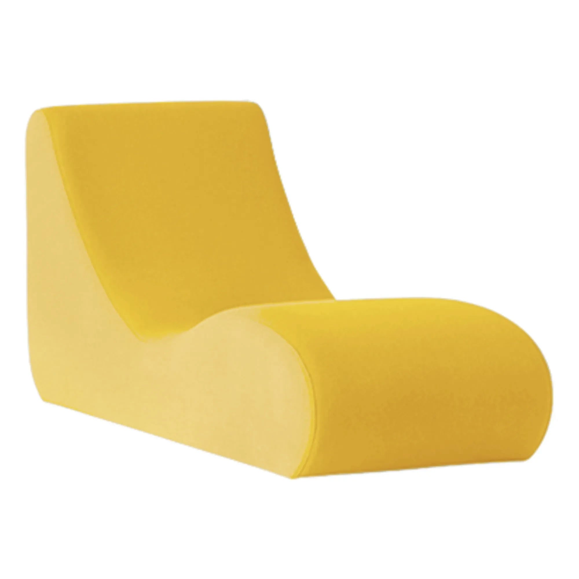 Verpan - Welle 4 Chaiselongue | Gelb