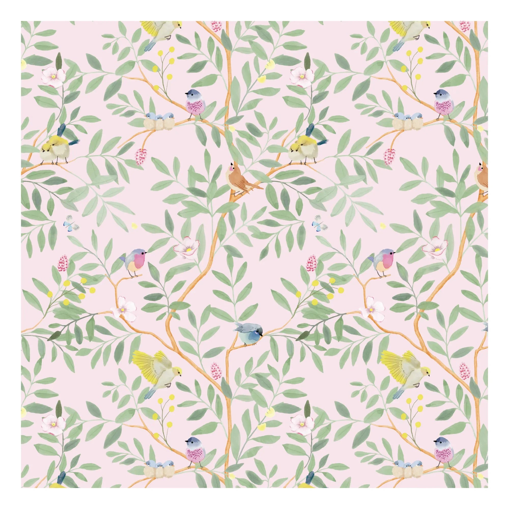 MIMI'lou - Spring-Tapete | Rosa