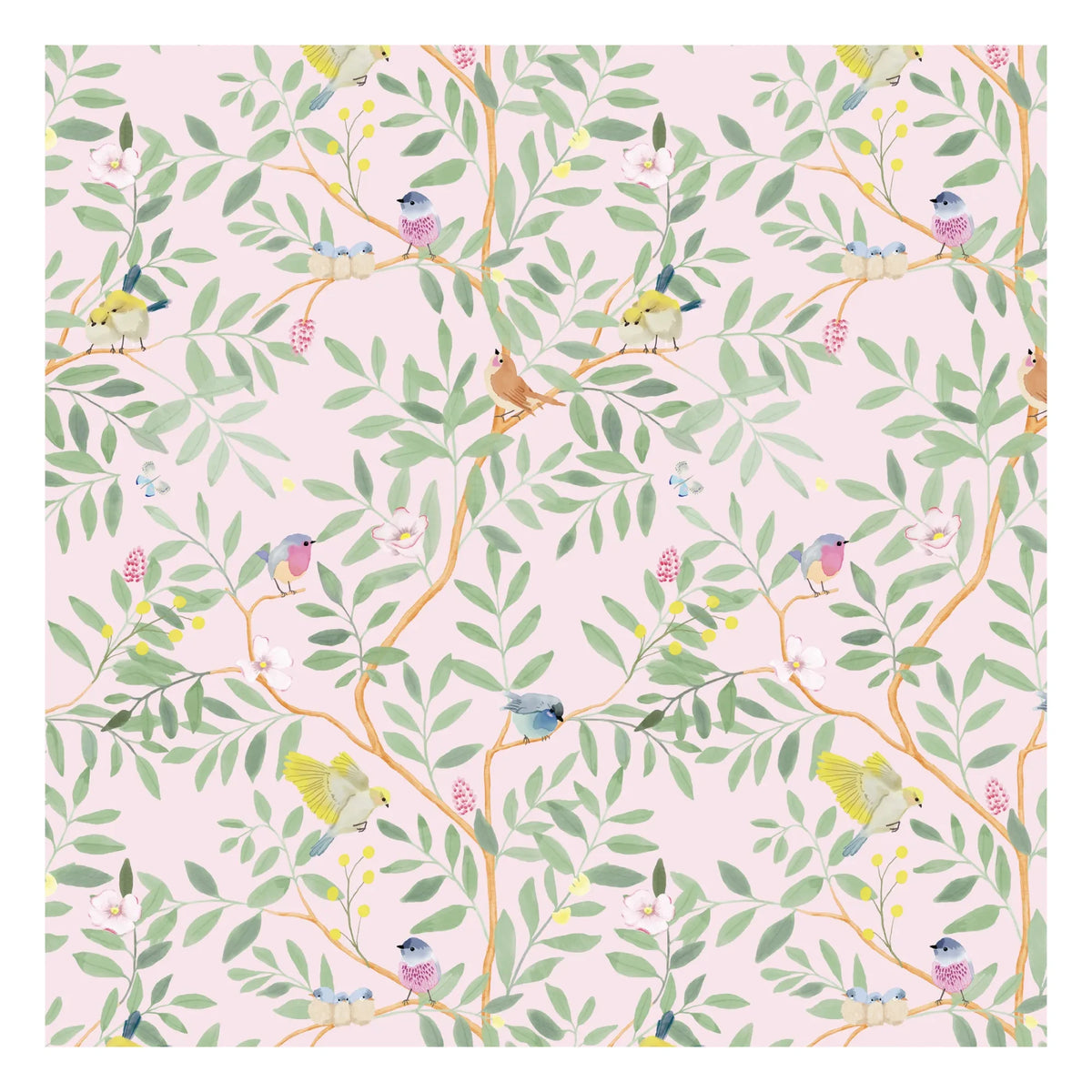 MIMI'lou - Spring-Tapete | Rosa