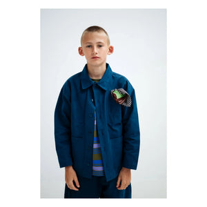 Repose AMS - Arbeitsjacke aus Bio-Baumwolle | Dunkelblau