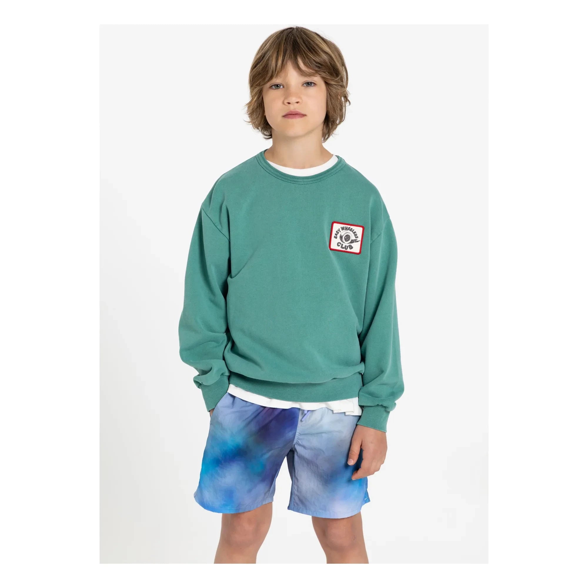 Hundred Pieces - Badeshorts Wave | Hellblau