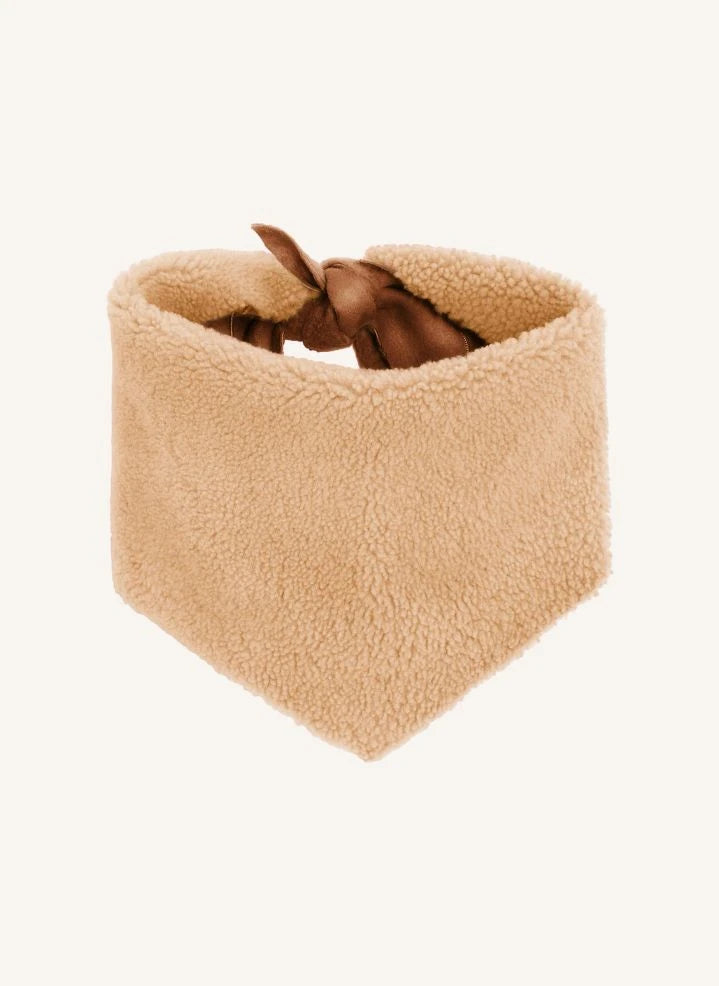 ILDA'S Schaf - Wendbares Merino Woll Bandana | Beige