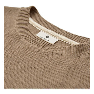 Anerkjendt - Akebbe Baumwollpullover | Taupe