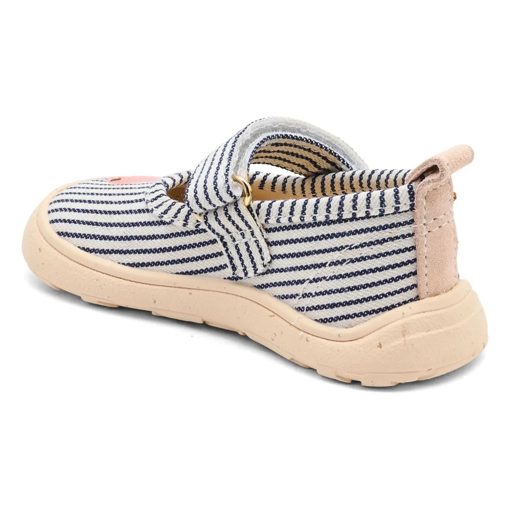bisgaard - Marineblaue gestreifte Slipper