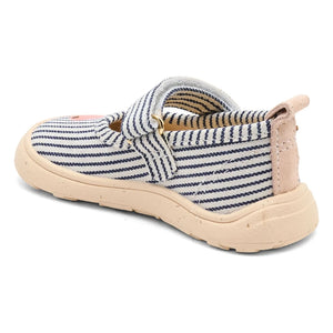 bisgaard - Marineblaue gestreifte Slipper