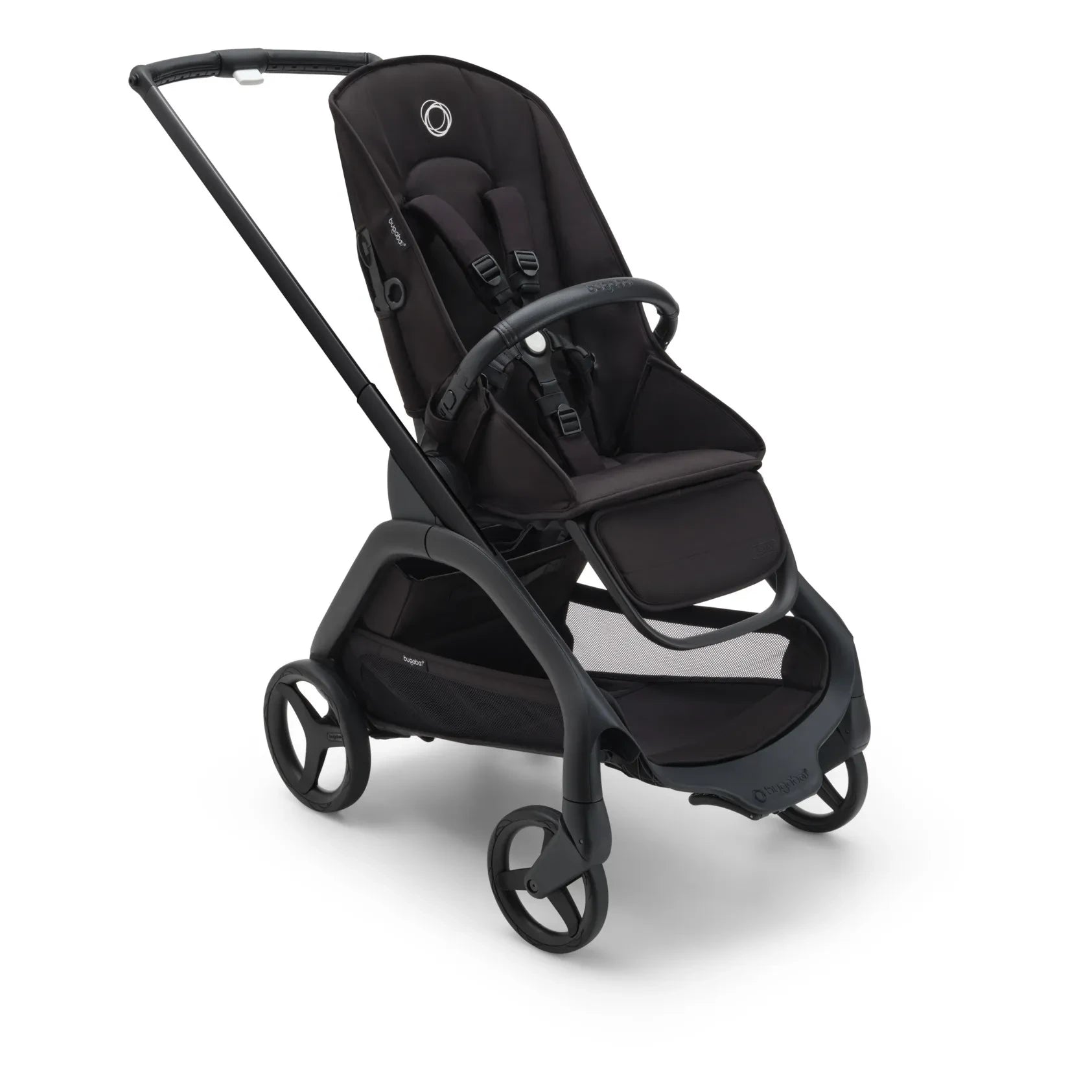 Bugaboo - Bugaboo Dragonfly 2. Generation Komplett Kinderwagen für die Stadt schwarzes Gestell | Schwarz