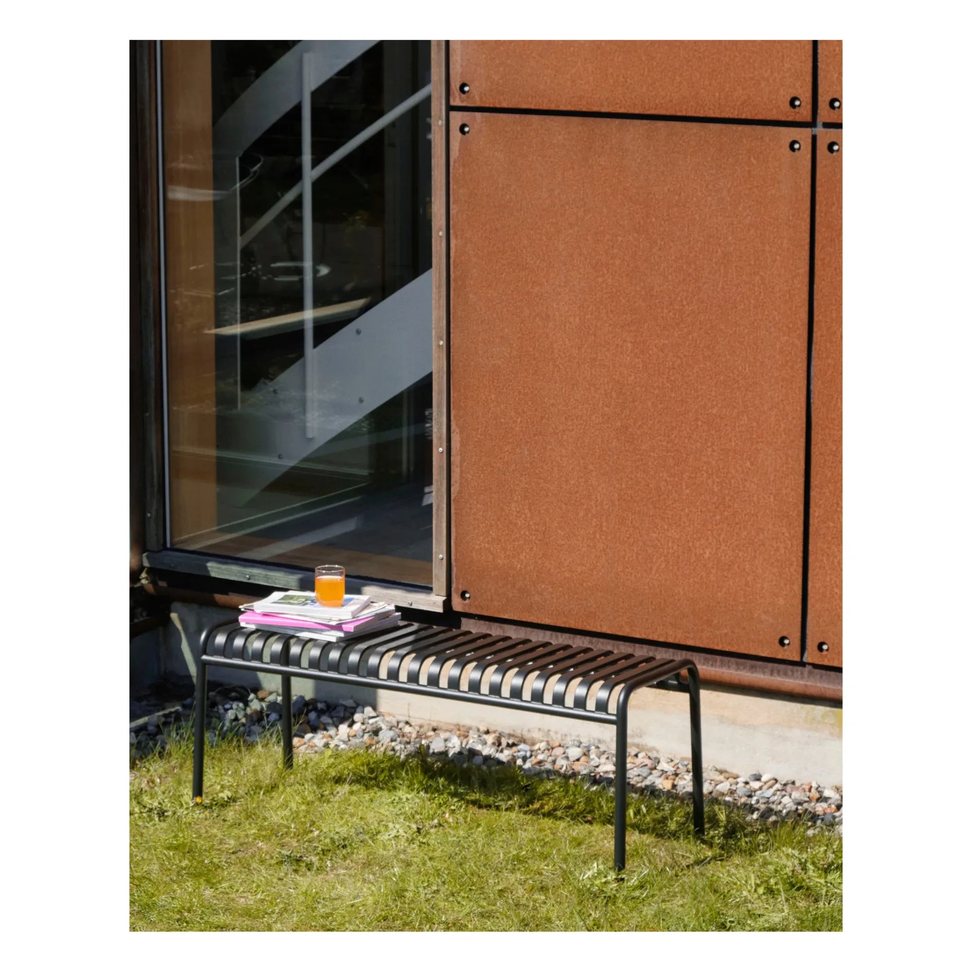 Hay - Palissade Bank Design Ronan und Erwan Bouroullec | Kohlegrau