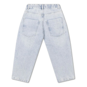 Repose AMS – Barrel Jeans aus Bio-Baumwolle | Hellblau