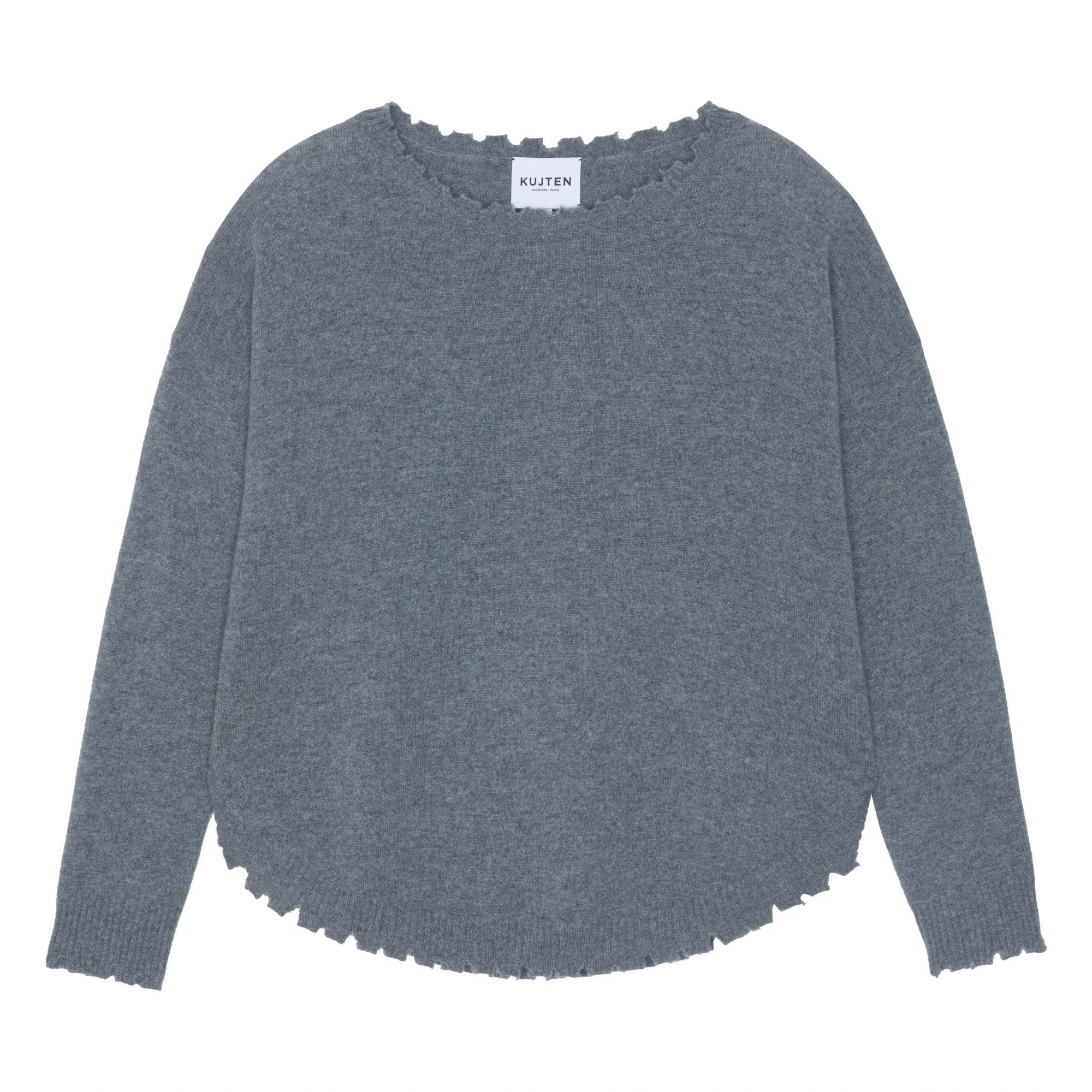 Kujten - Mela Kaschmirpullover | Grau