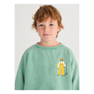 Bobo Choses - Sweat Farm Bio-Baumwolle | Grün