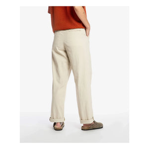 Matona - Bio-Baumwollhose mit Falten | Sand