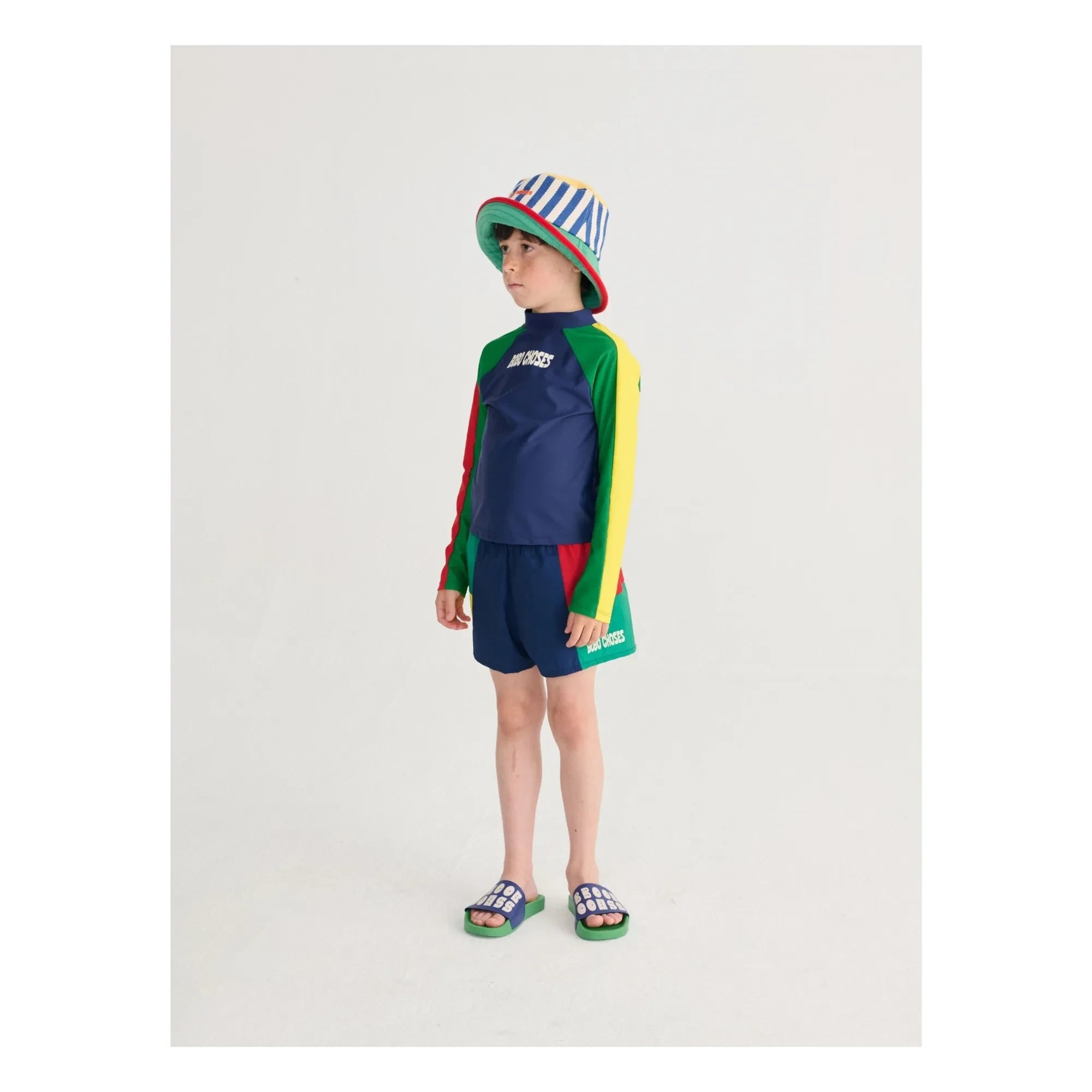 Bobo Choses - Badehose mit Farbblock | Marineblau