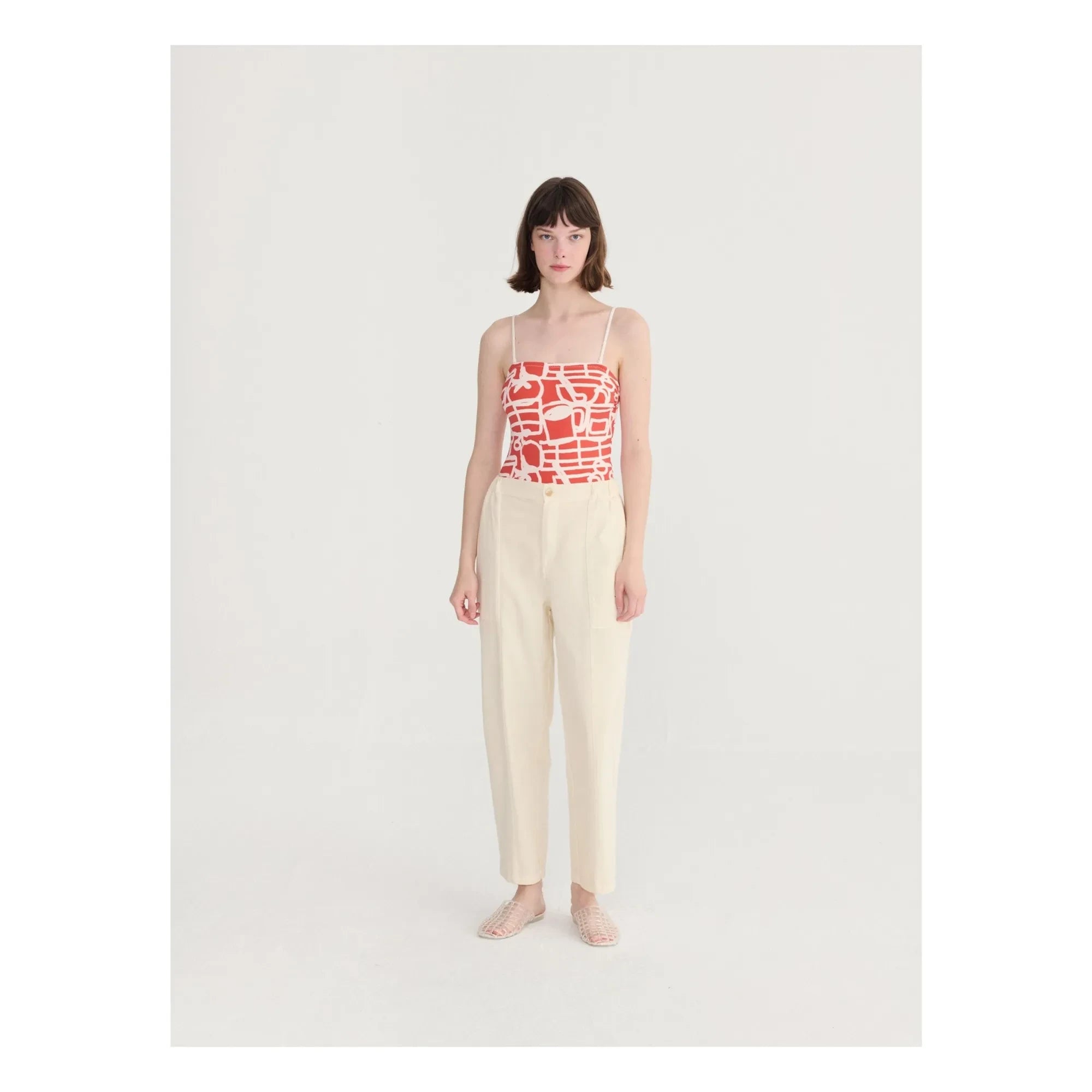 Bobo Choses - Cocoon Bio-Baumwollhose | Creme