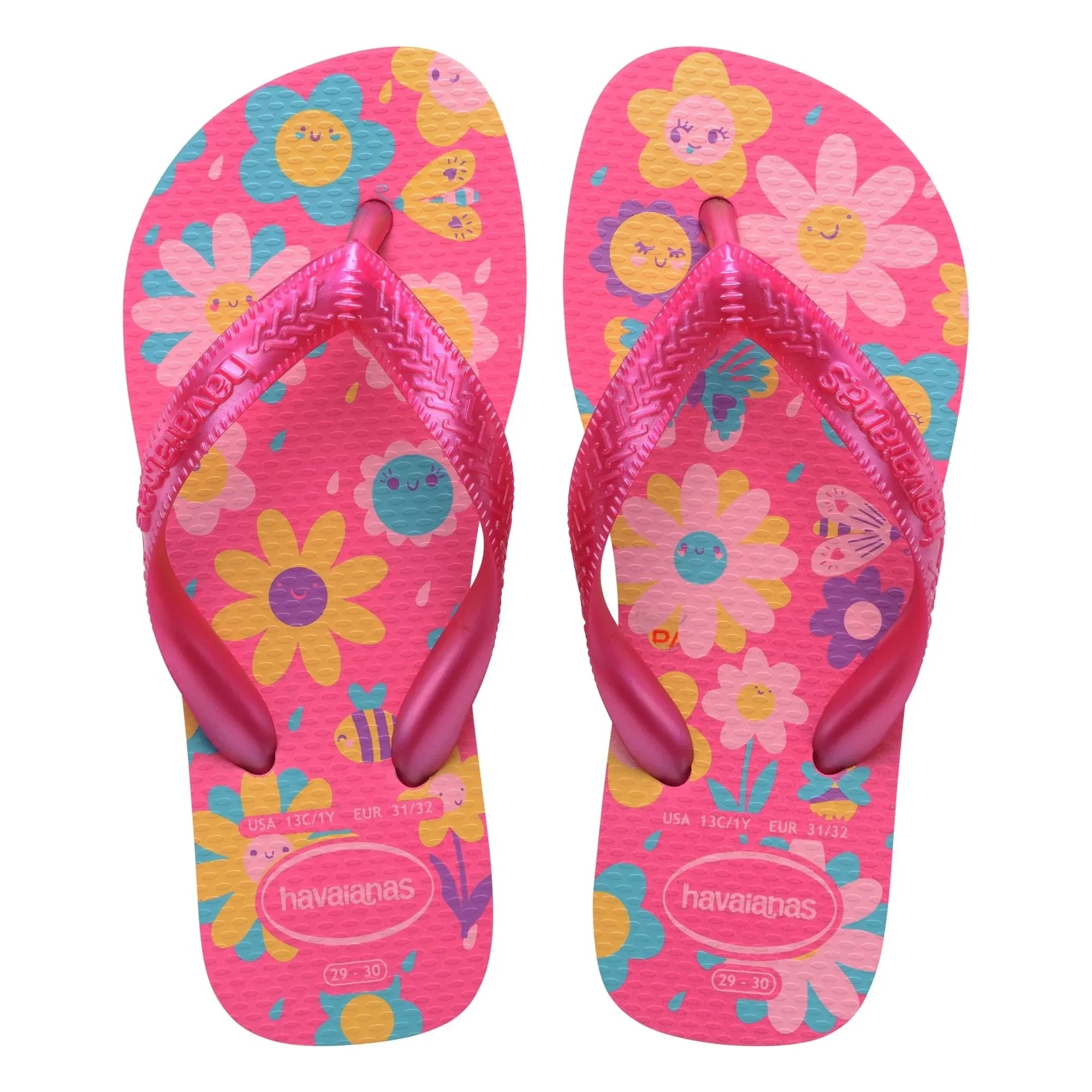Havaianas - Zehentrenner Flores | Fuchsia