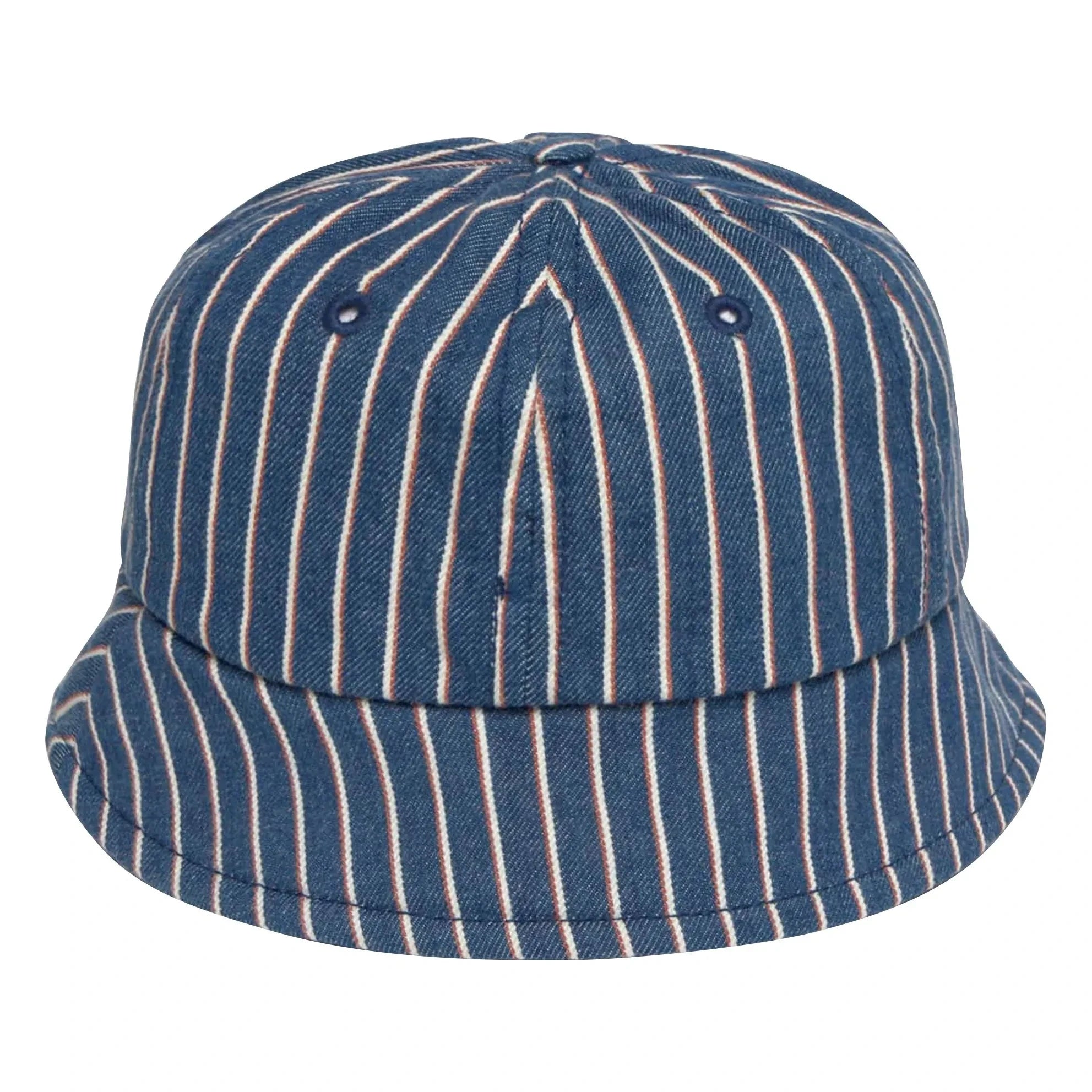Thinking Mu - Norfeu Gestreift Bob Bio-Baumwolle | Blau
