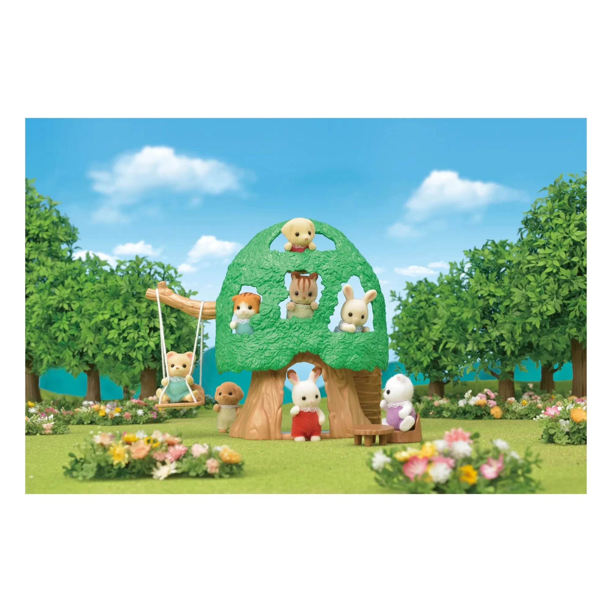 Sylvanian Families - Babystation und Babys-Eichhörnchen Spielset