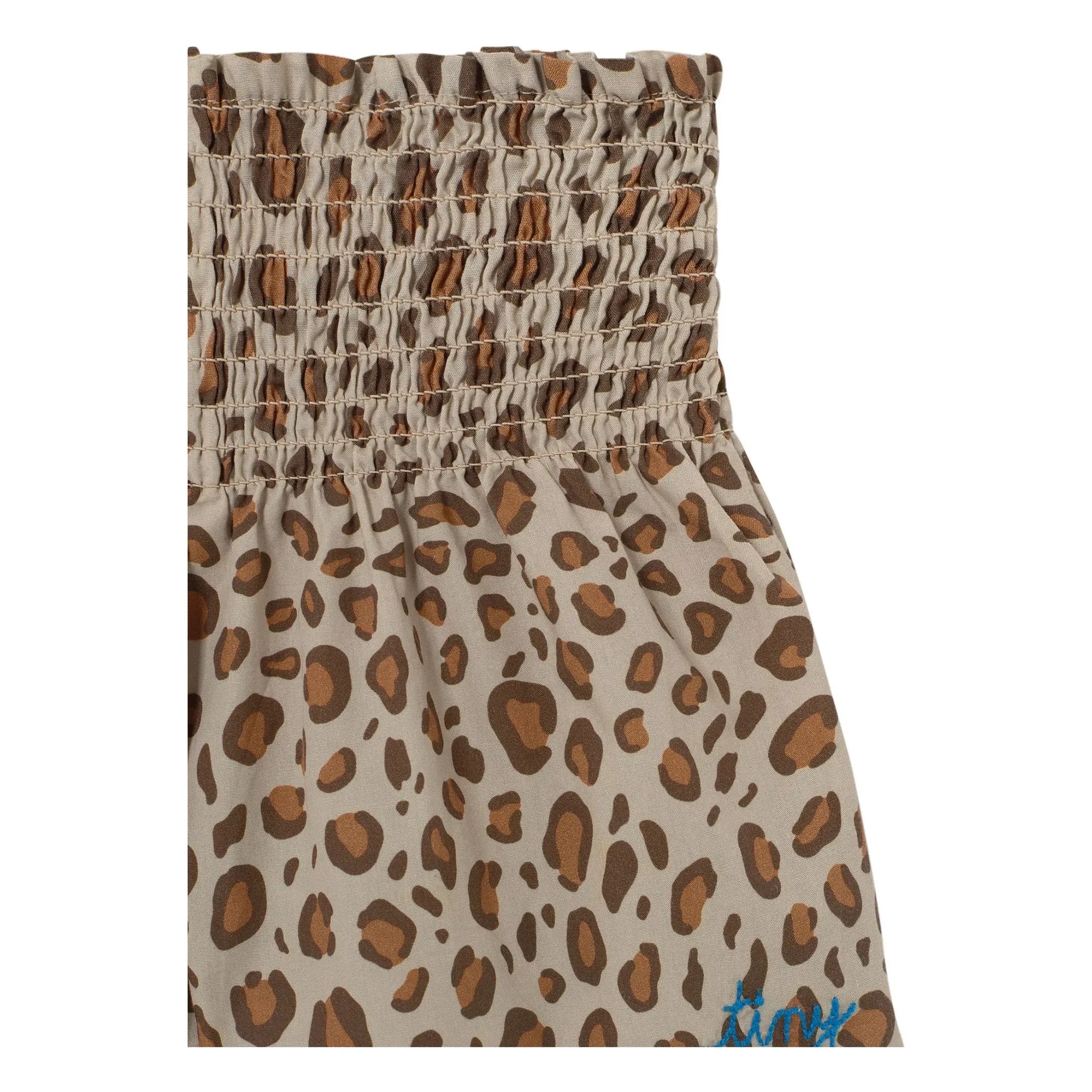 Tinycottons - Leoparden-Shorts | Braun
