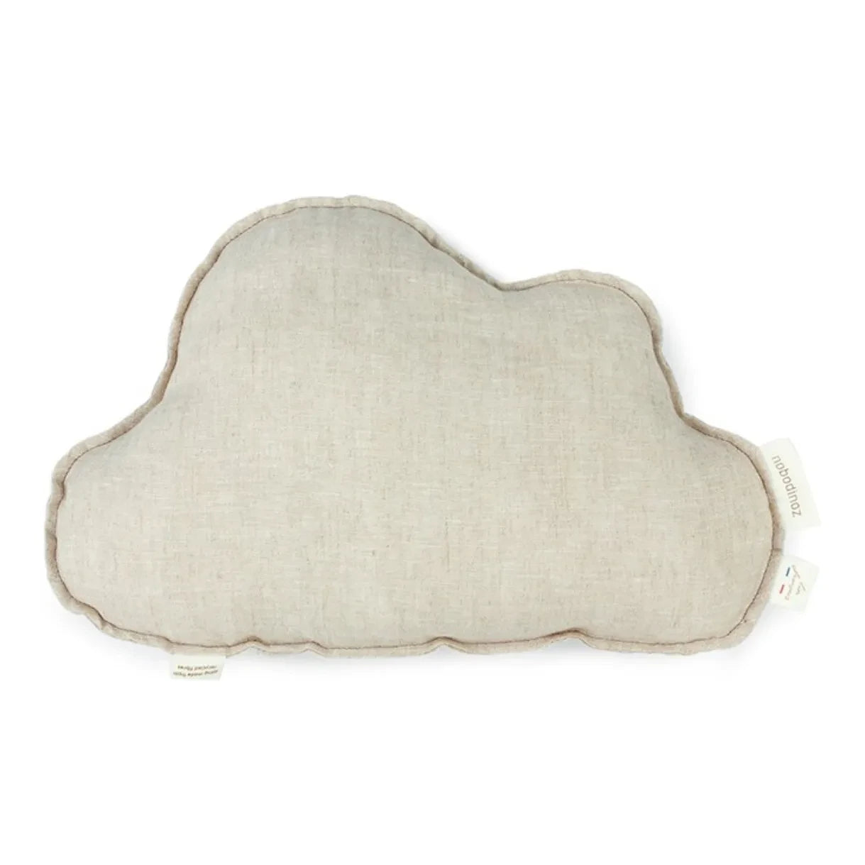 Nobodinoz - Wolkenkissen - French Linen | Hafer