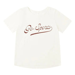 Rylee + Cru - Go Sports T-Shirt | Elfenbein