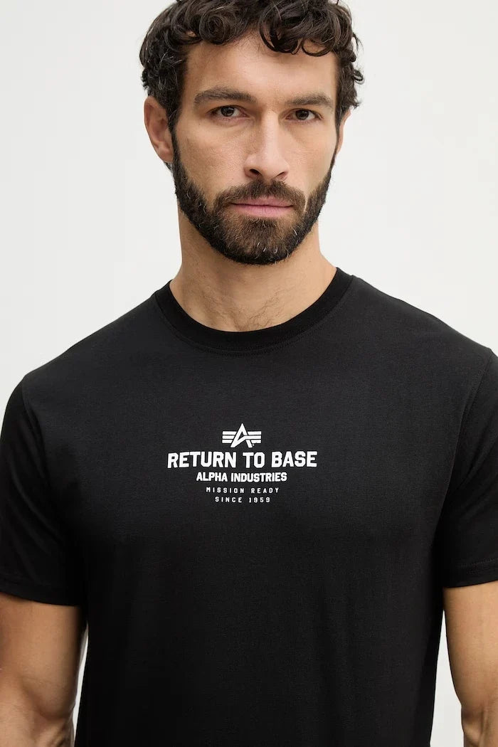 Alpha Industries Return To Base Pamuk Tişört