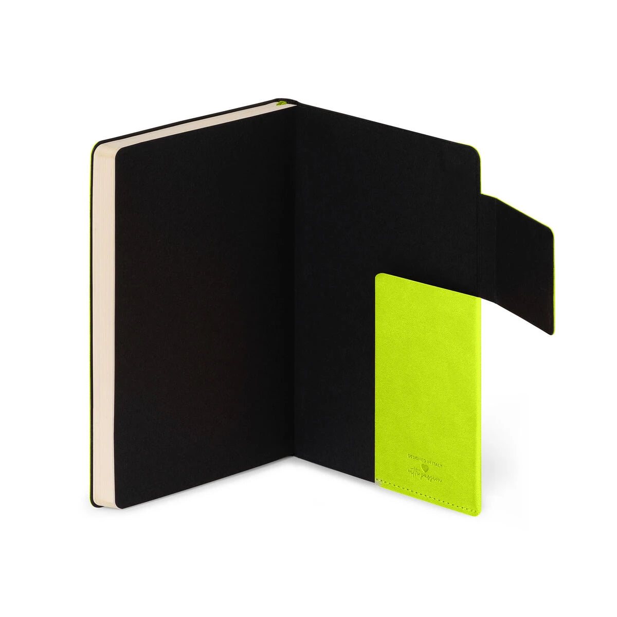 Legami - Defter ile Blank Pages ve Monochrome Yumuşak Kılıf - Chartreuse - My Defter