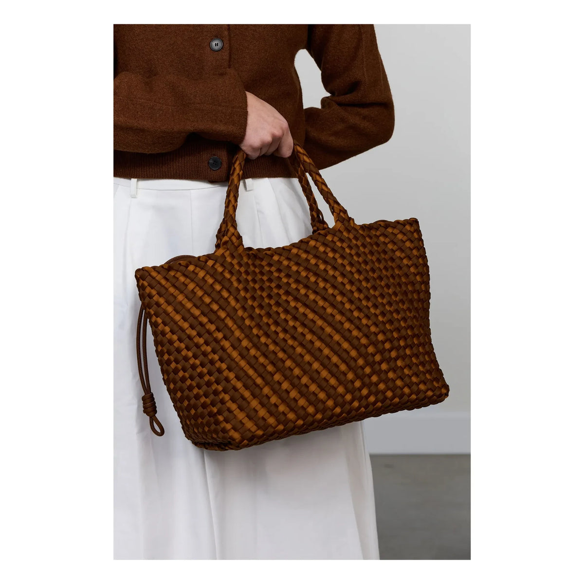 Marrea - Caramel & Affogato Mittelgroße Tasche - Exclusive Marrea X Smallable | Caramel