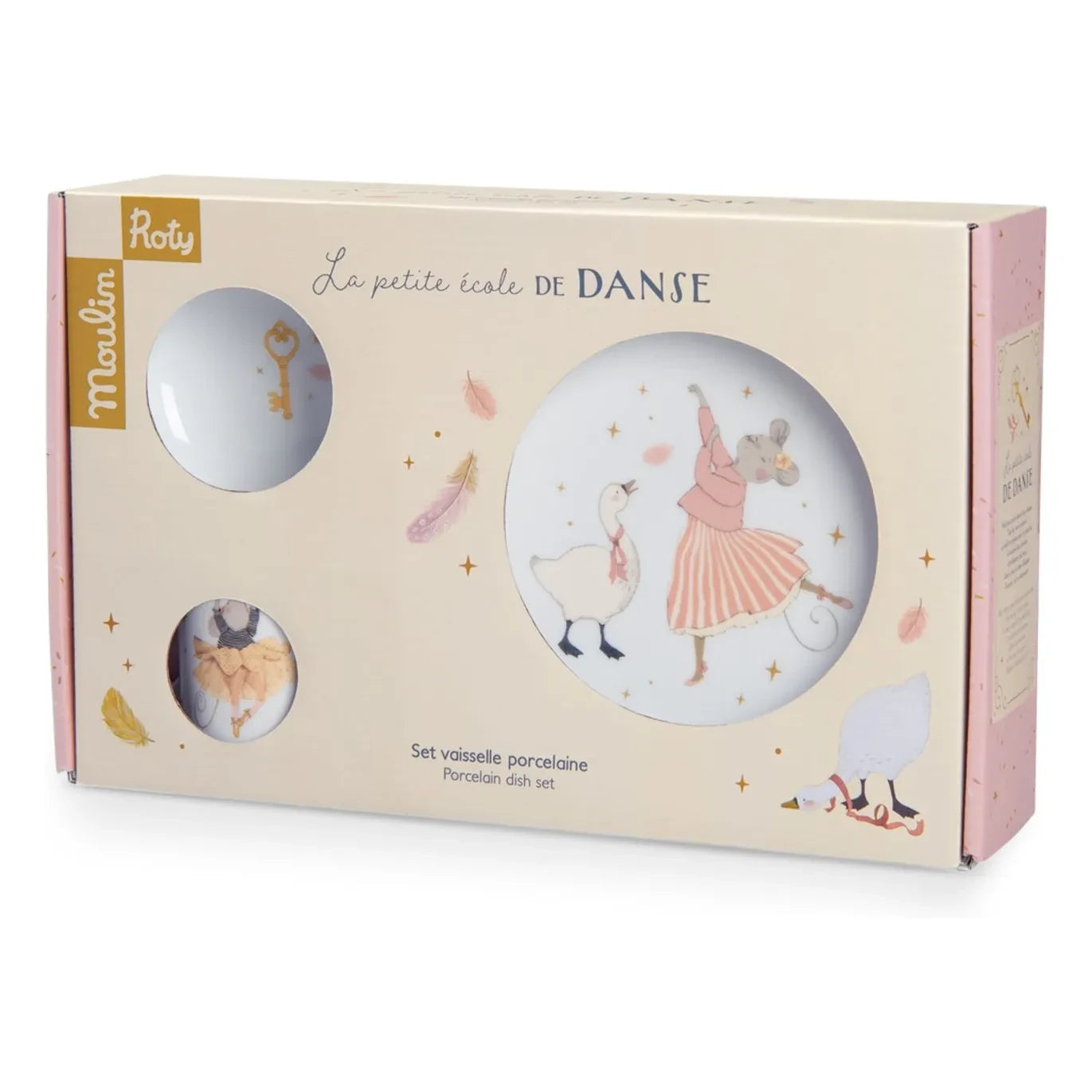 Moulin Roty - Porzellan Geschirrset - La petite école de danse