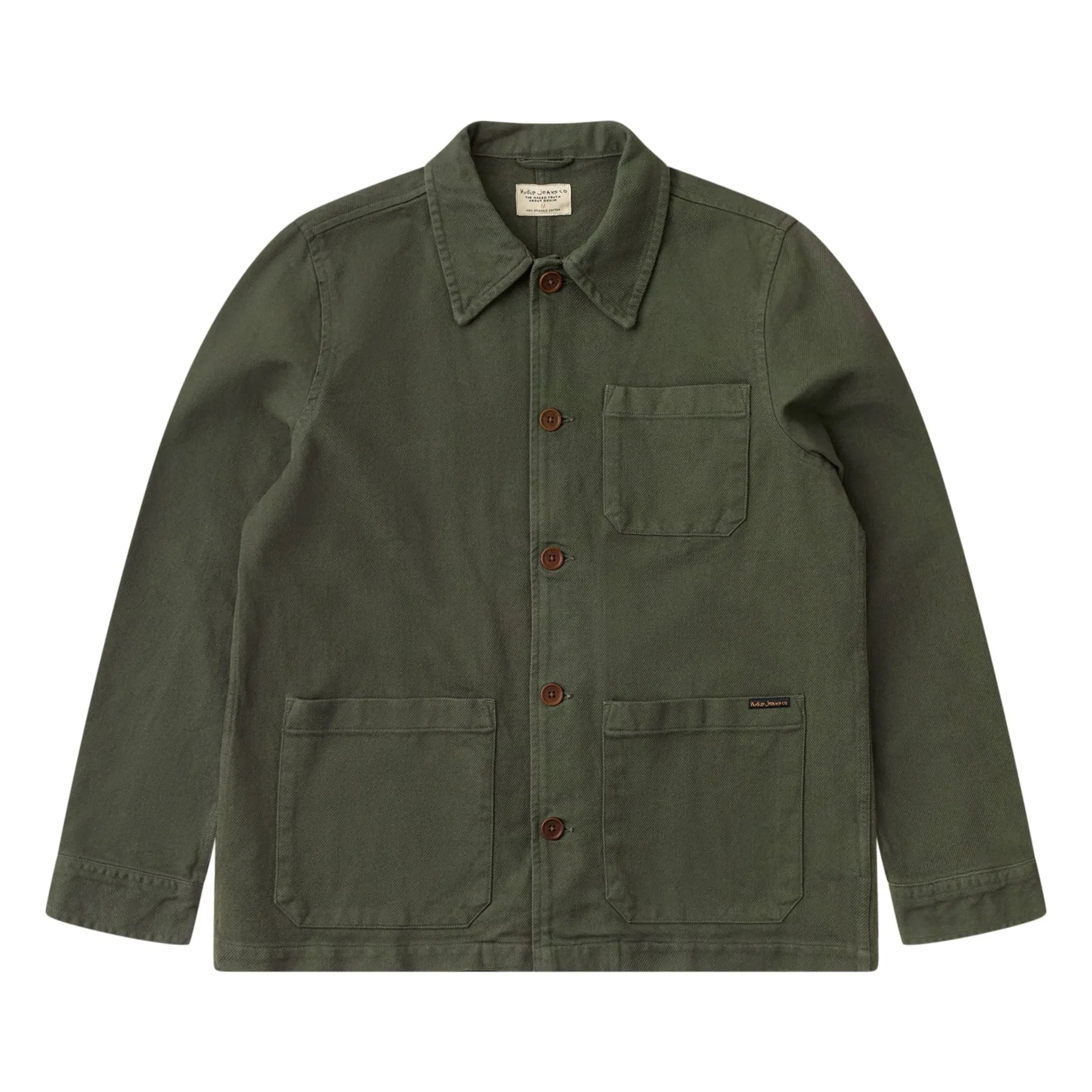 Nudie Jeans – Barney Jacke | Olivgrün