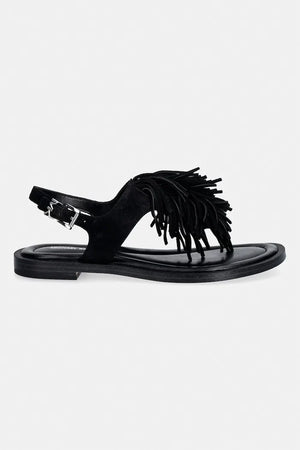 MICHAEL Michael Kors Kadın Süet Sandalet Indra Thong Sandal
