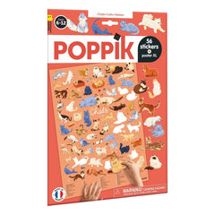 Poppik – Poster-Sticker Die Katzen