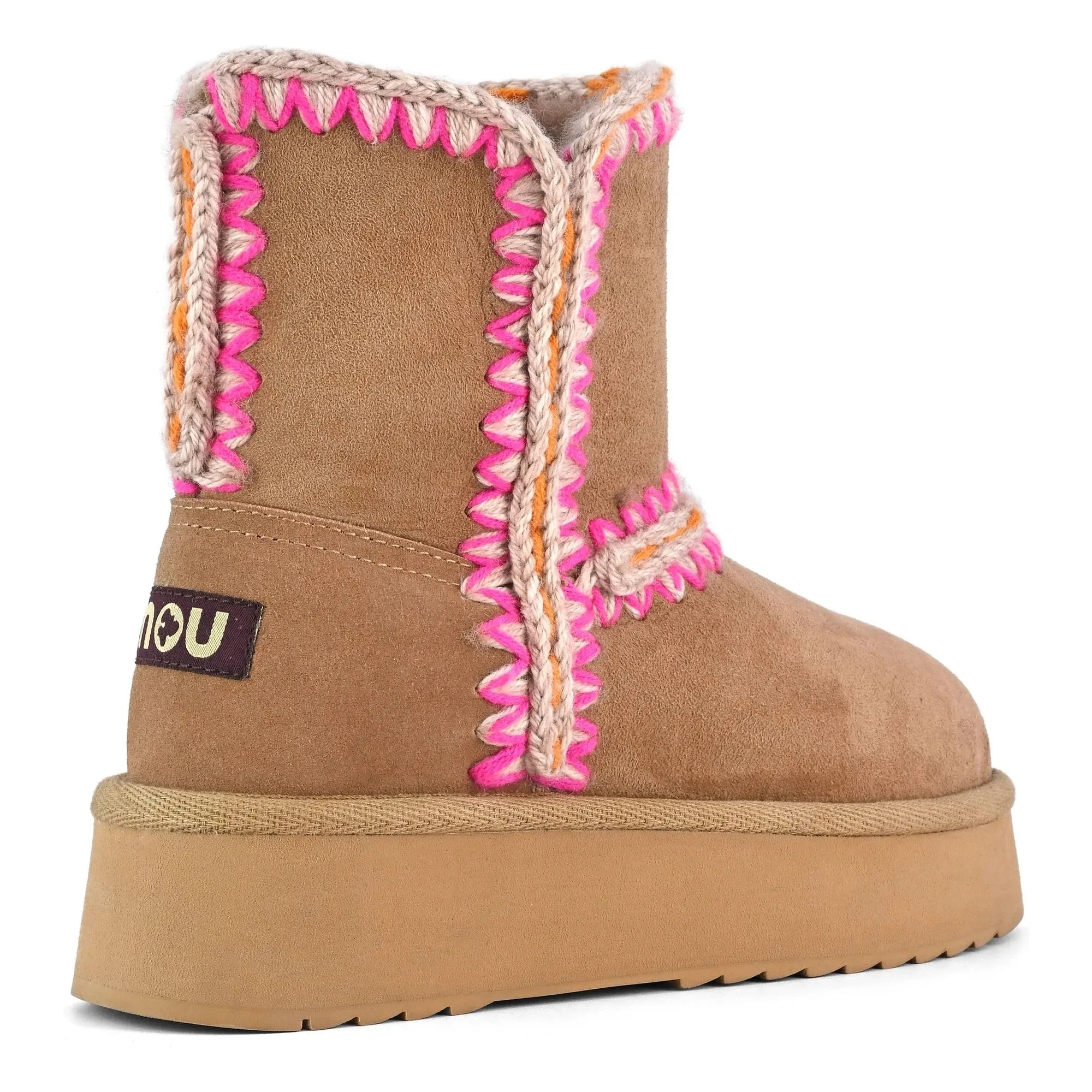 Mou - Norfolk Kompensationsstiefel Sweden | Rosa