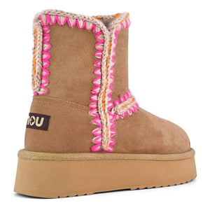 Mou - Norfolk Kompensationsstiefel Sweden | Rosa
