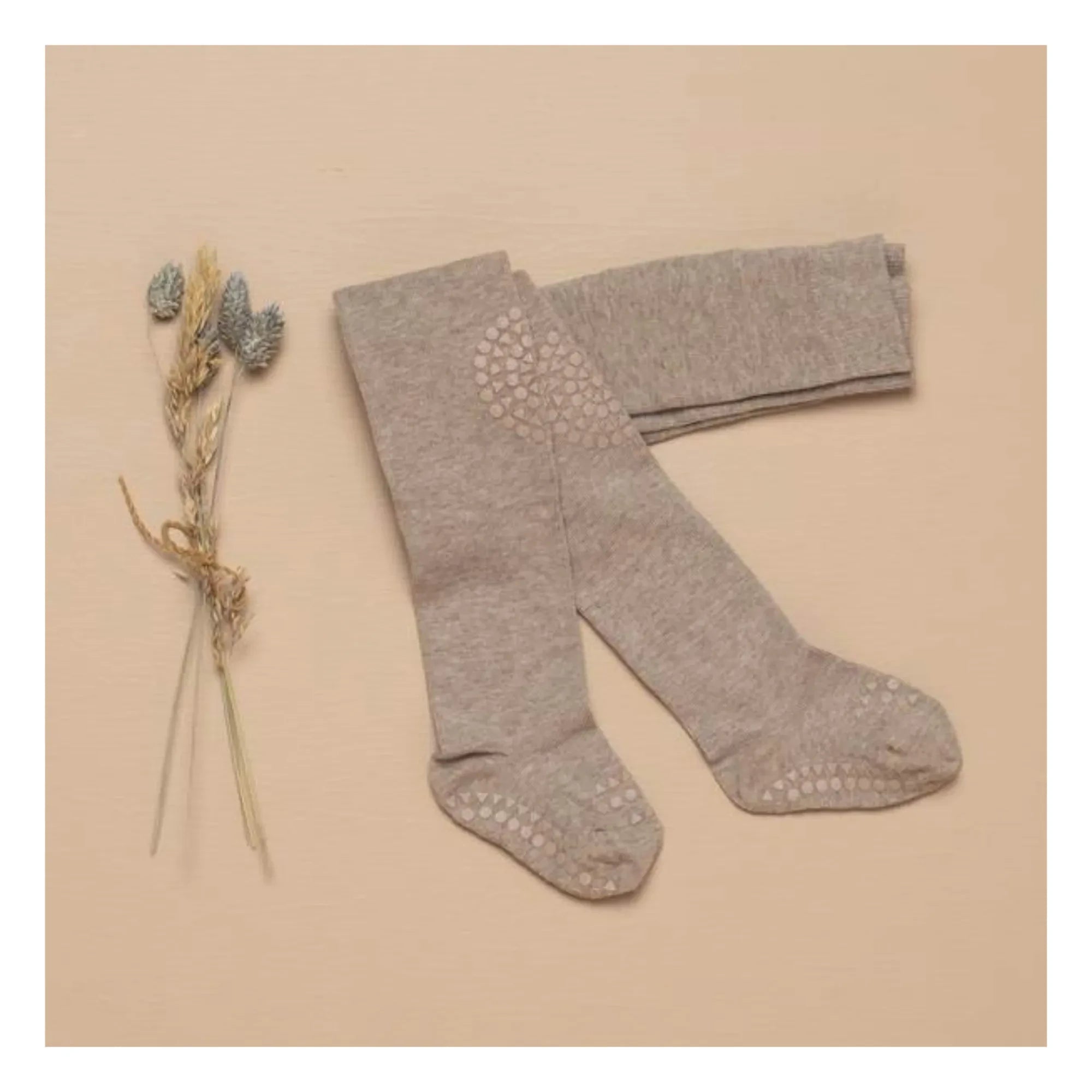 GOBABYGO – Anti-Rutsch-Leggings | Beige
