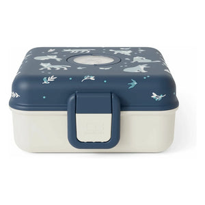Monbento - Snacky Loup Lunchbox | Blau
