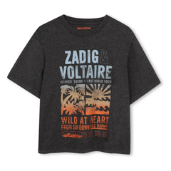 Zadig & Voltaire – Wild At Heart T-Shirt | Anthrazit