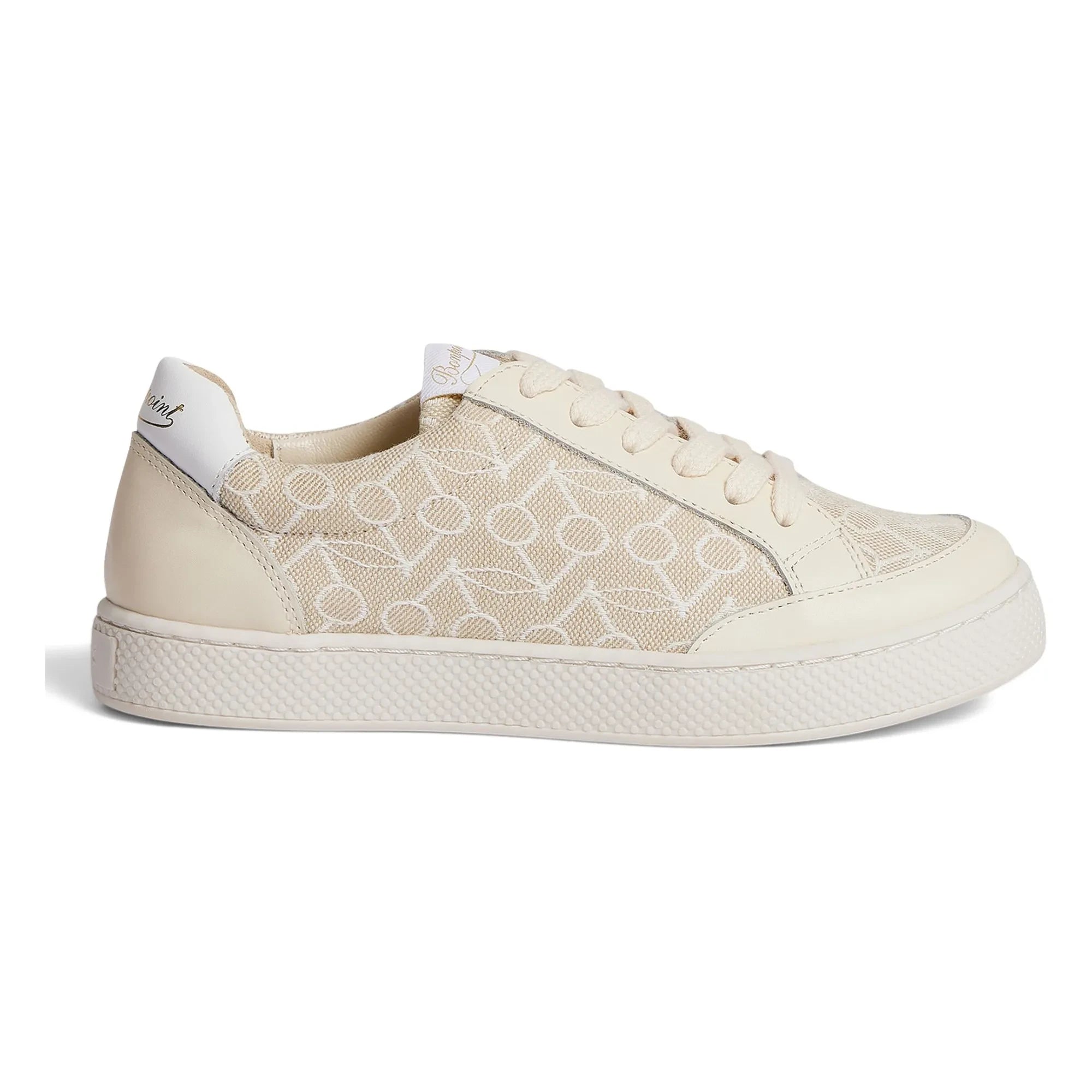 Bonpoint – Cameron Monogram Sneakers | Beige