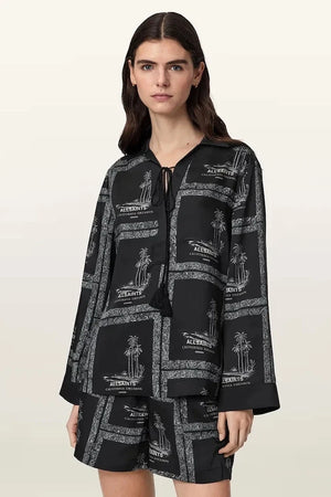 AllSaints kadın gömlek bluz LETTIE