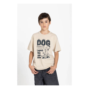 Hundred Pieces - Finn Bio-Baumwoll-T-Shirt | Beige