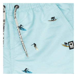 Tumble N'Dry - Surfando Badeshorts aus recycelten Fasern | Hellblau